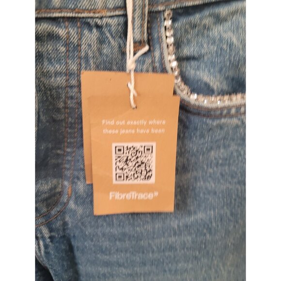 Reformation Stardust High Rise Straight Jean Size 27 New NWT - Picture 3 of 11